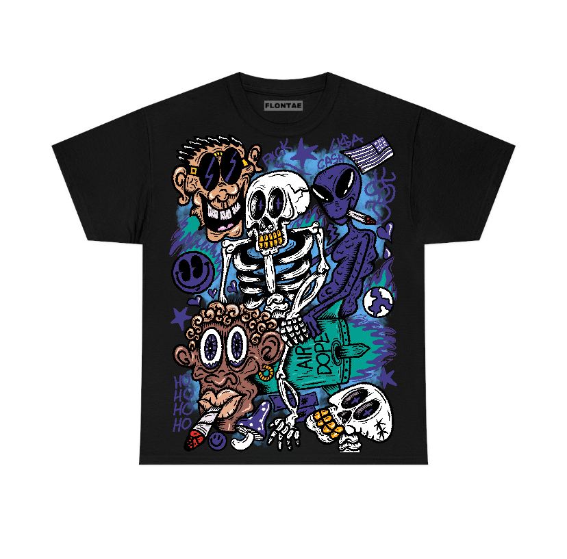 Grape 5s Flontae T-Shirt Friends Graphic