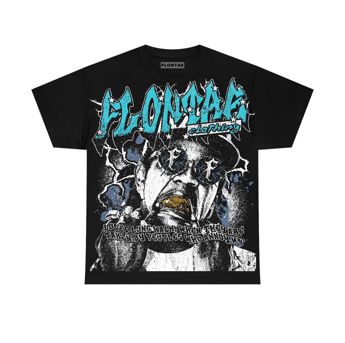 Gamma Blue 11s Flontae T-Shirt Annoy Graphic