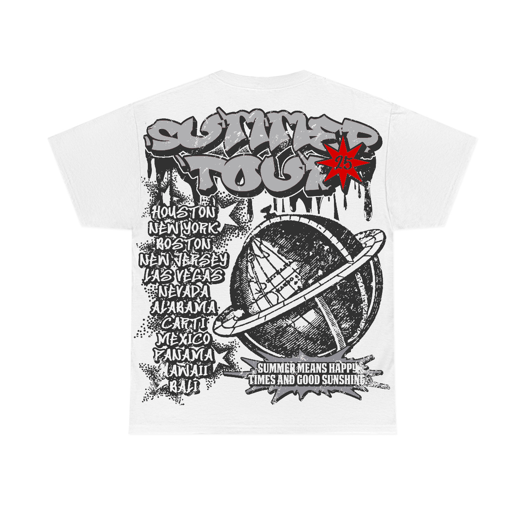 White Cement 4s Flontae T-Shirt Happiness Graphic