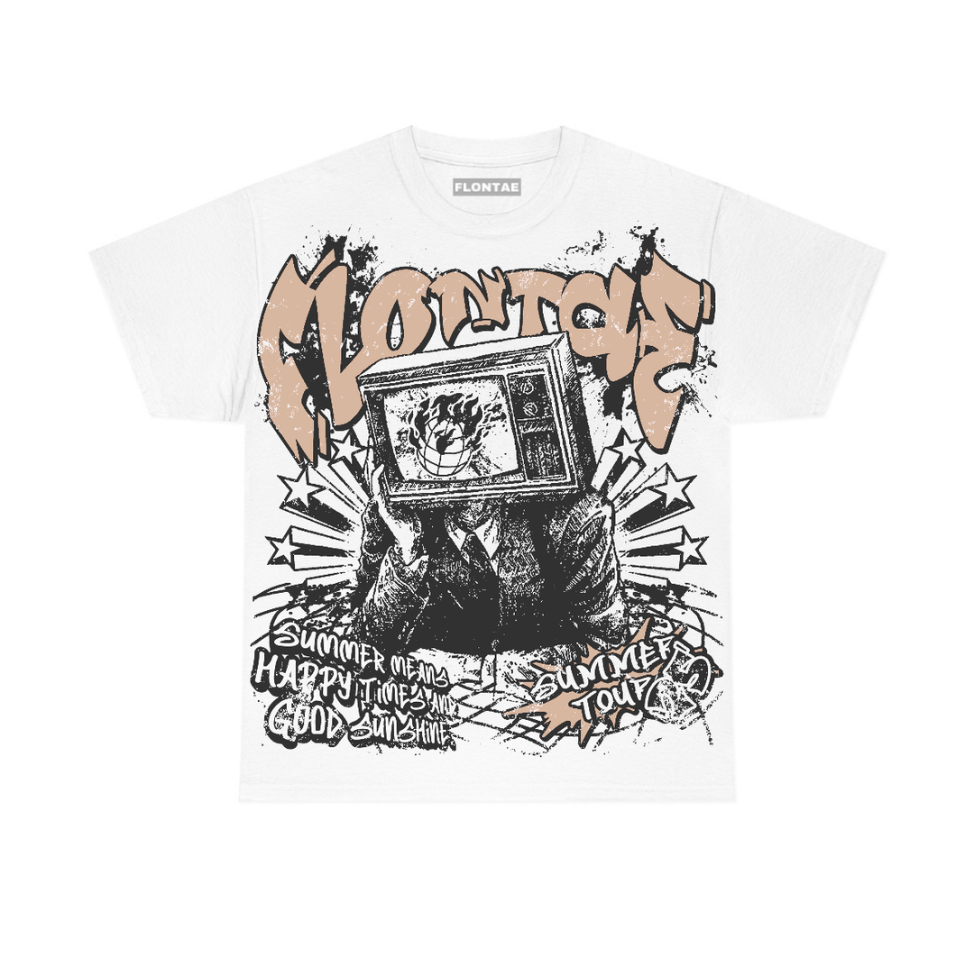 Cozy Girl 4s Flontae T-Shirt Happiness Graphic