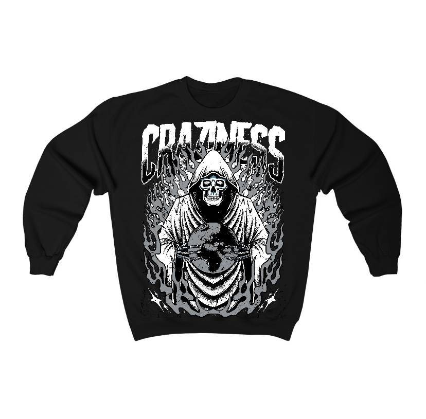 Fear 4s Flontae Crewneck Sweatshirt Craziness Graphic