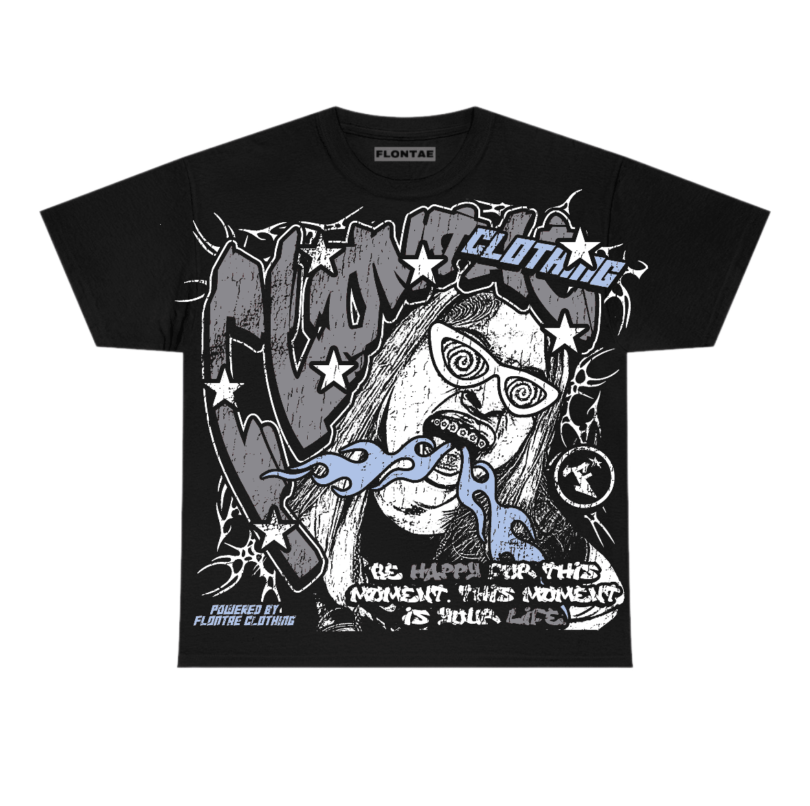 Wolf Grey 5s Flontae T-Shirt Losing It Graphic
