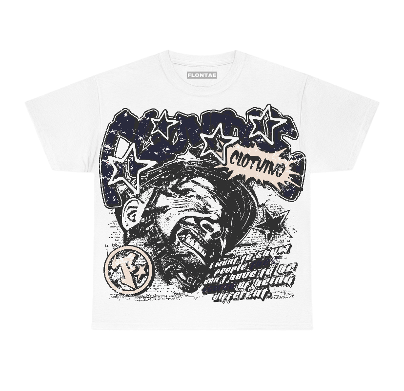 Midnight Navy 1s Flontae T-Shirt Be Unique Graphic