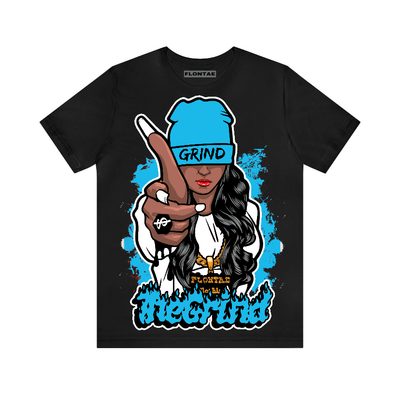 Powder Blue 9s Flontae T-Shirt Grind Graphic