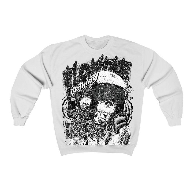 Black Cat 3s Flontae Crewneck Sweatshirt Understand Graphic