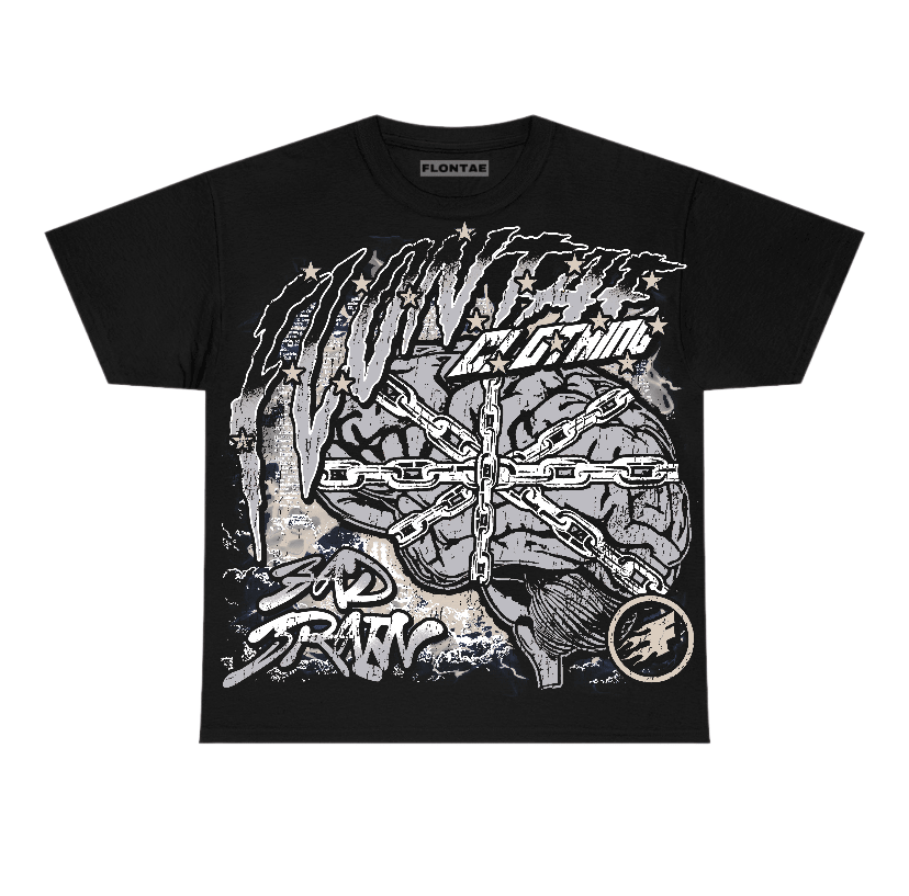 Reverse Metallic 5s Flontae T-Shirt Bad Brain Graphic