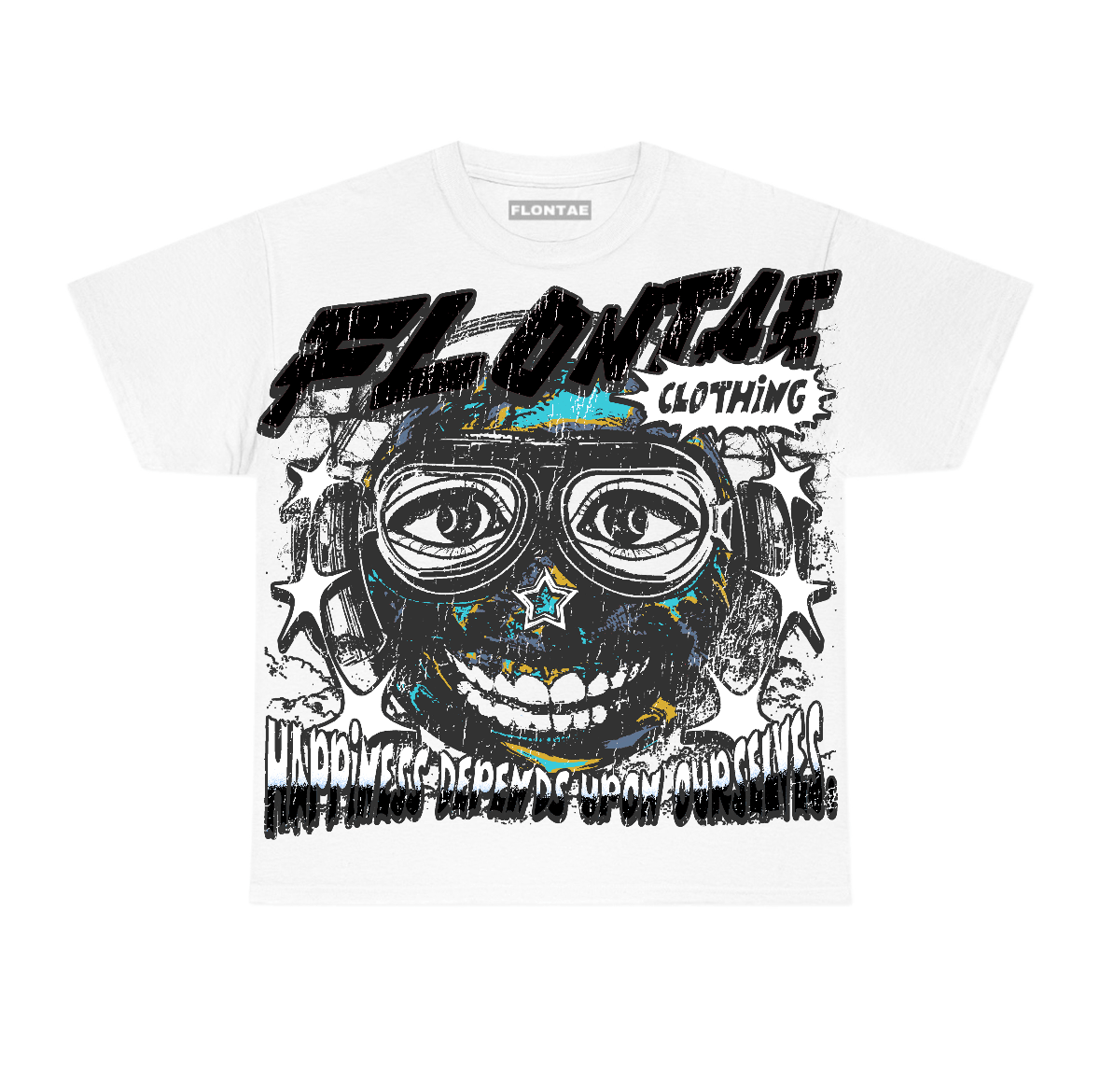 Gamma Blue 11s Flontae T-Shirt Midnight Aura Graphic