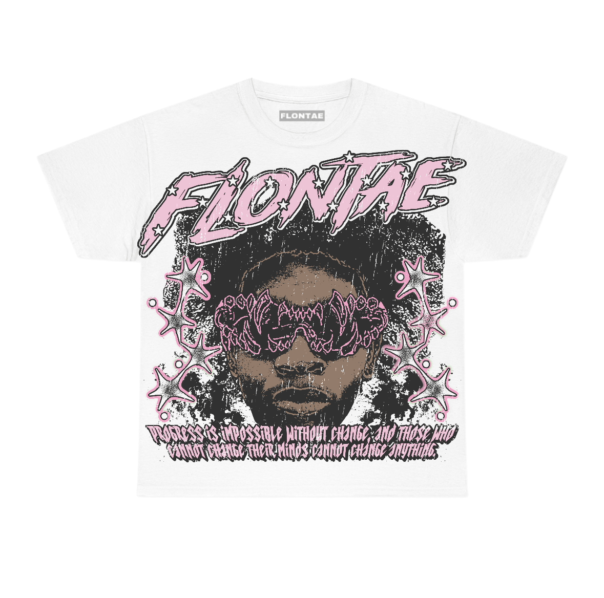 Pearl Pink 12s Flontae T-Shirt Stay Hopeful Graphic