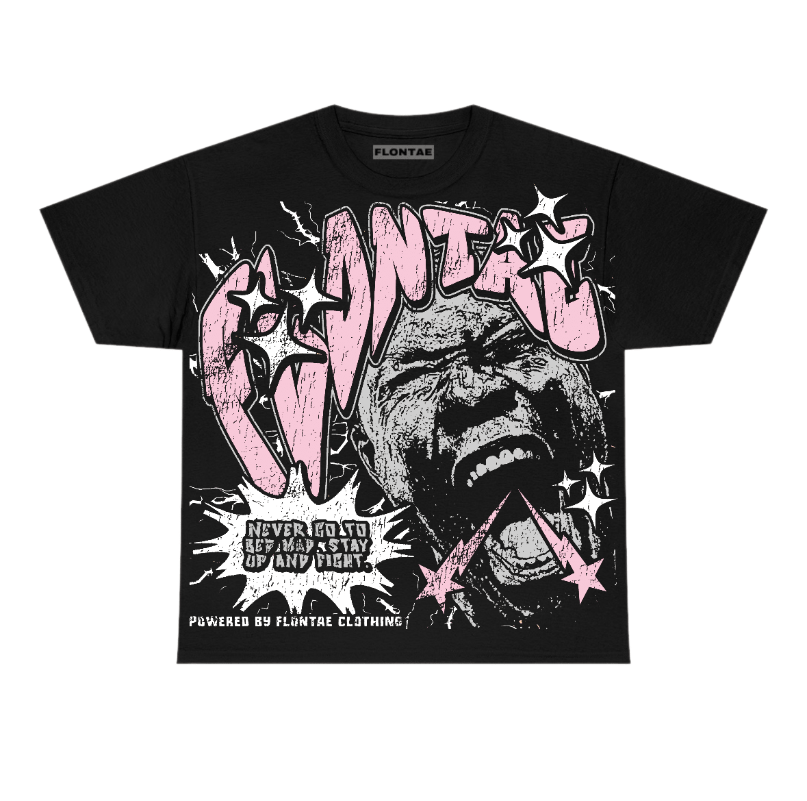 35th Anniversary 5s Flontae T-Shirt Never Quit Graphic