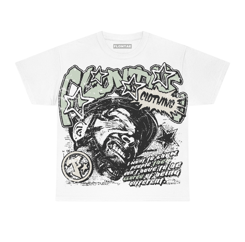 Seafoam 4s Flontae T-Shirt Be Unique Graphic