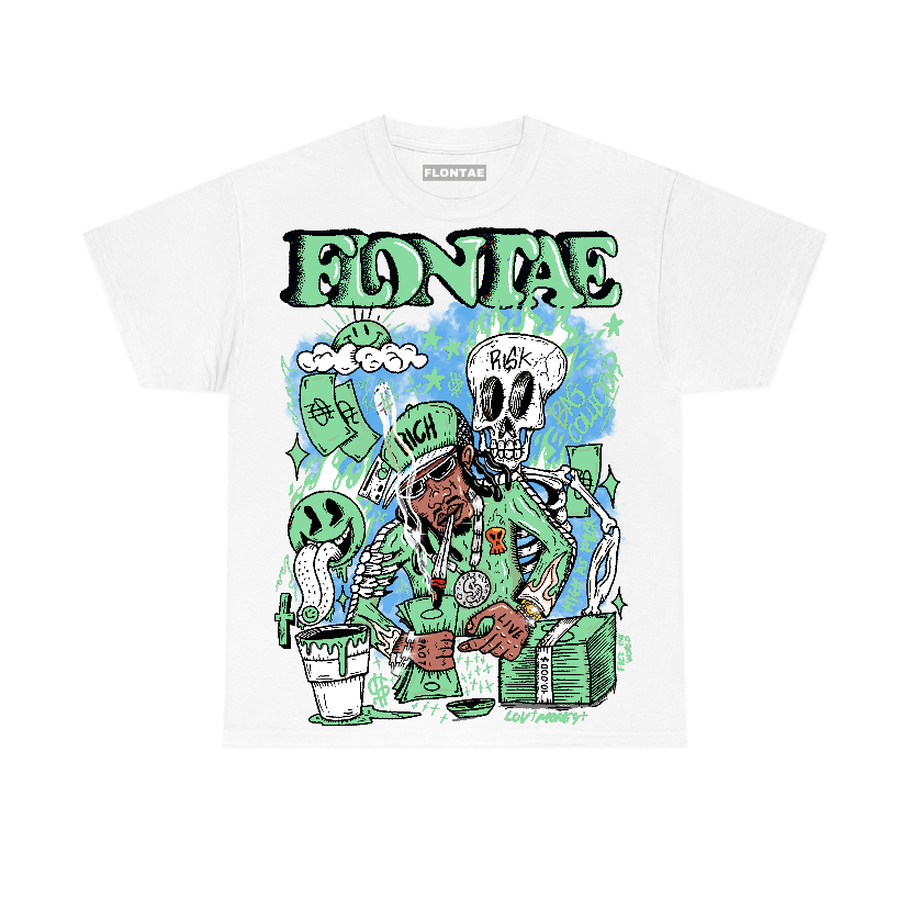 Green Glow 1s Flontae T-Shirt Master Mind Graphic