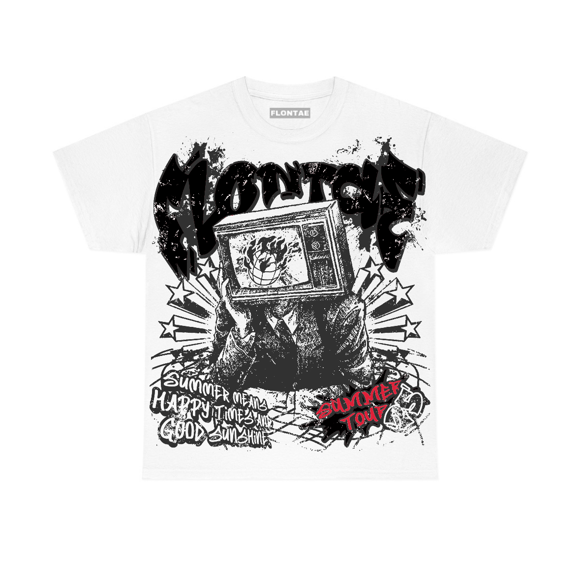 Reverse Infrared 6s Flontae T-Shirt Happiness Graphic