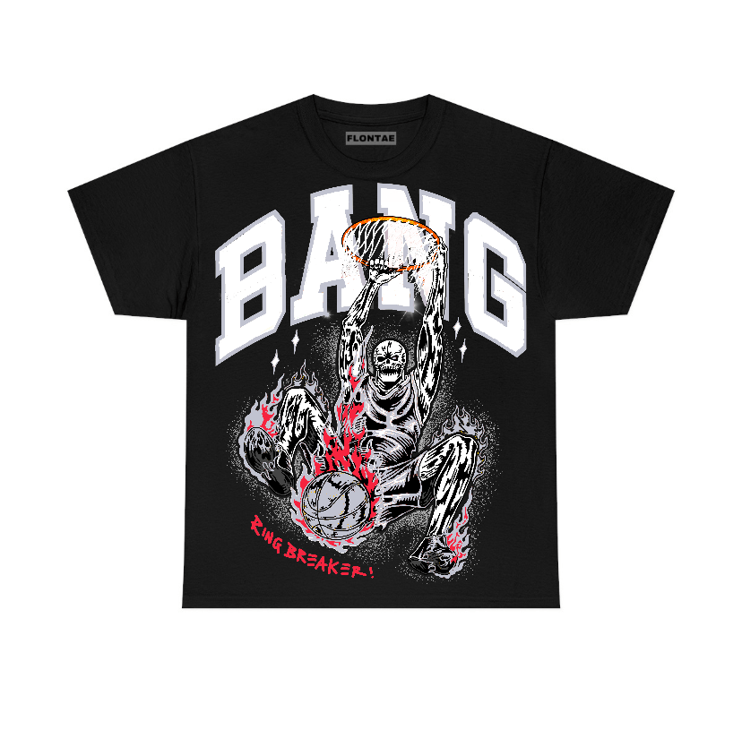 Black Metallic Reimagined 5s Flontae T-Shirt Get Up Graphic