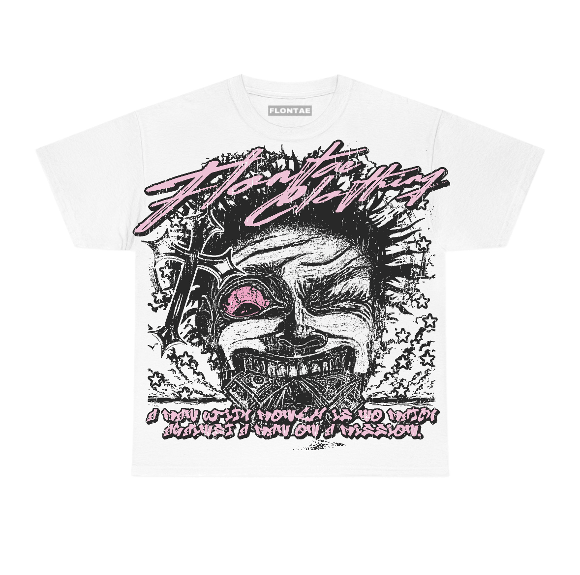 Pearl Pink 12s Flontae T-Shirt Nothing Else Graphic