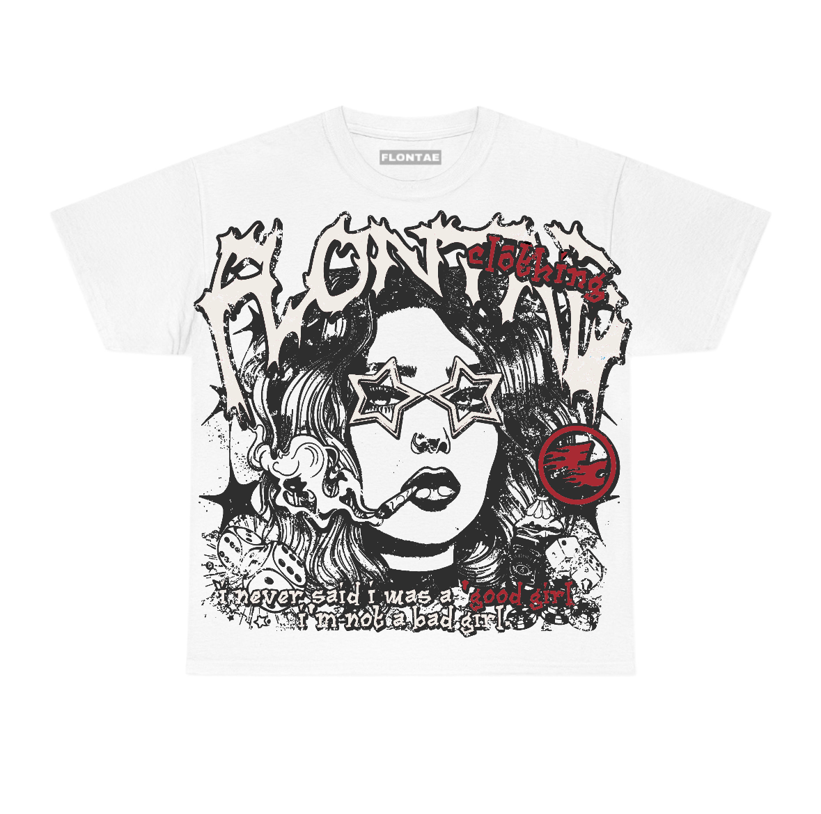 Valentine's Day 4s Flontae T-Shirt Keep Quiet Graphic