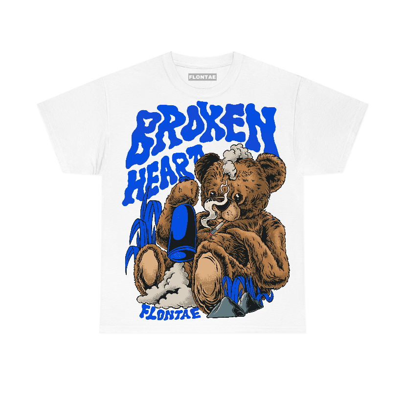 Blueberry 12s Flontae T-Shirt Broken Heart Graphic