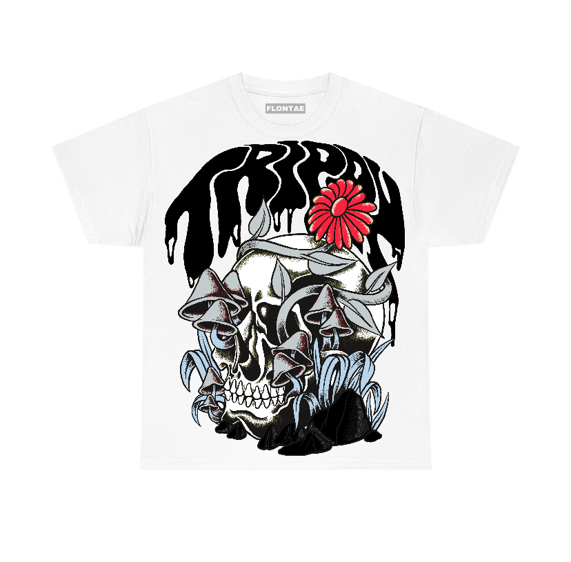 Black Metallic Reimagined 5s Flontae T-Shirt Trippin Graphic