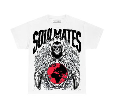 Black Metallic Reimagined 5s Flontae T-Shirt Soulmates Graphic