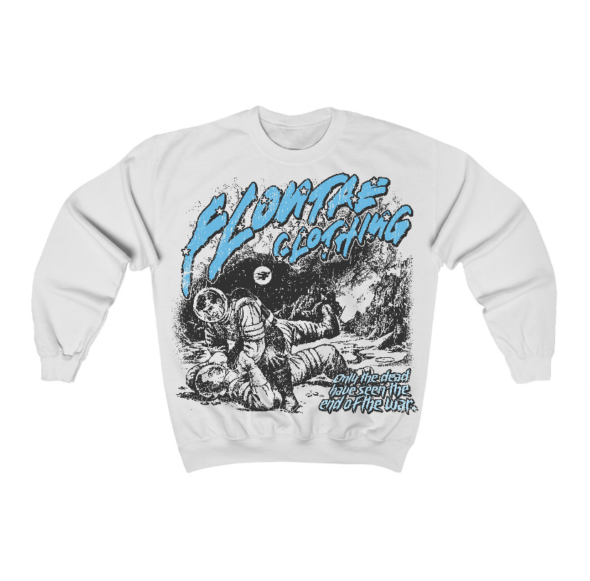 Legend Blue 11s Flontae Crewneck Sweatshirt I Want To Know Graphic