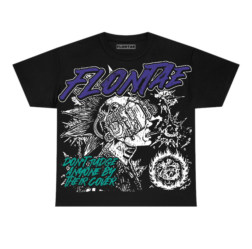 Grape 5s Flontae T-Shirt Don't Judge Graphic