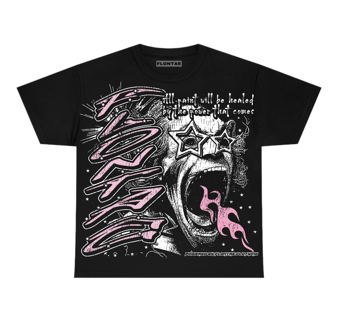 Pearl Pink 12s Flontae T-Shirt Wonder Graphic