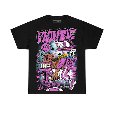 Hyper Violet 4s Flontae T-Shirt I Believe Graphic