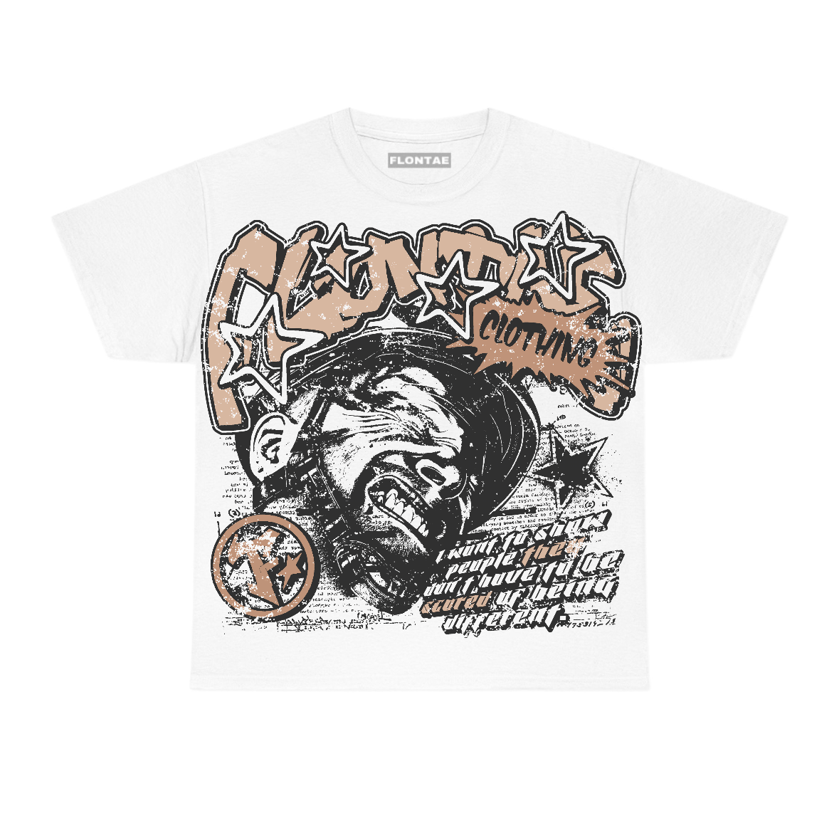 Cozy Girl 4s Flontae T-Shirt Be Unique Graphic
