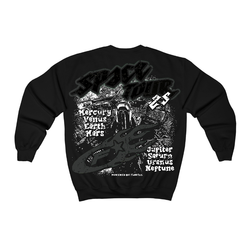 Black Cat 3s Flontae Sweatshirt Get Around Graphic