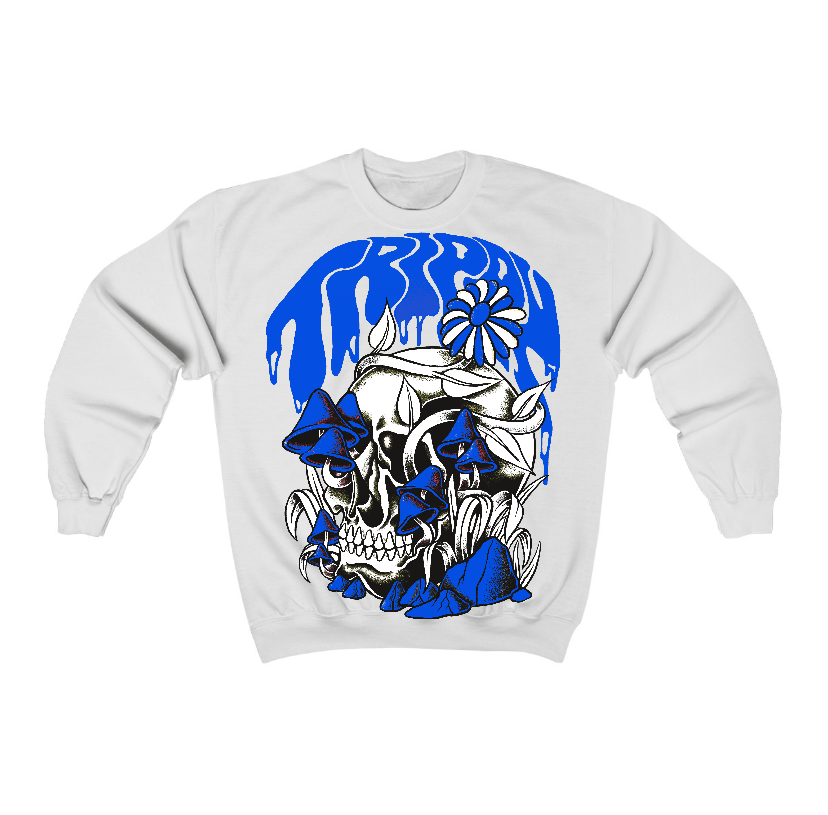 Blueberry 12s Flontae Sweatshirt Trippin Graphic