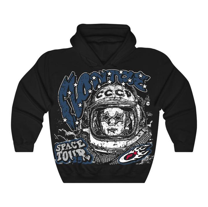 French Blue 12s Flontae Hoodie Get Around Graphic
