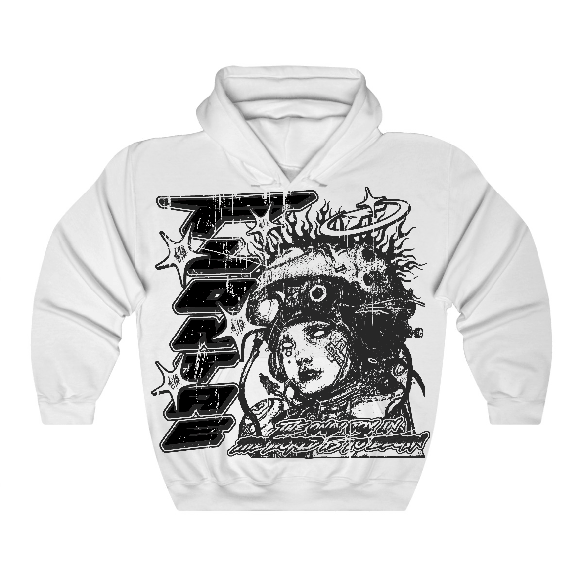 Black Cat 4s Flontae Hoodie Self Aware Graphic