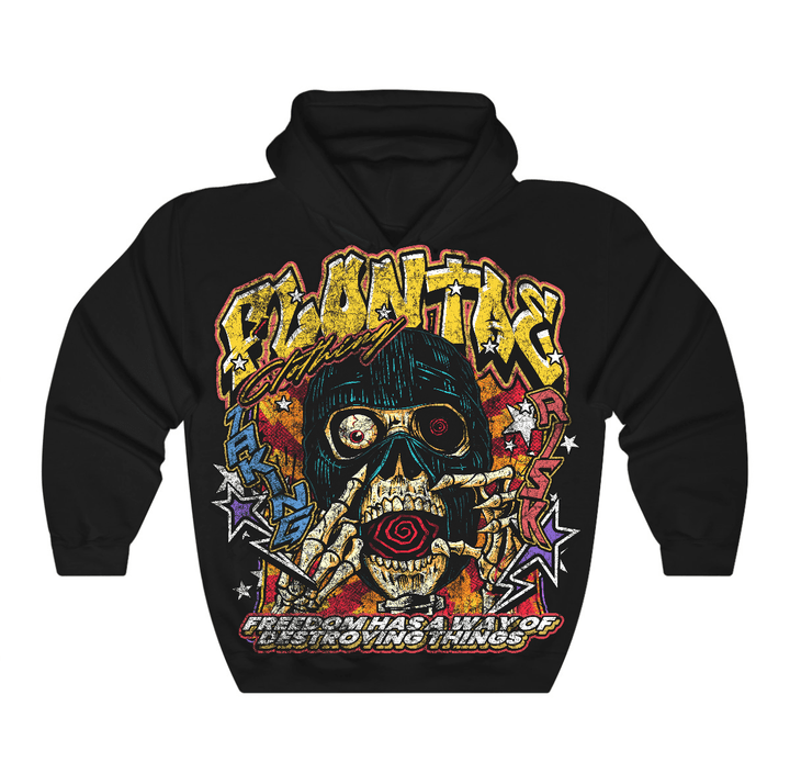 Flontae Hoodie No Helping Me Graphic