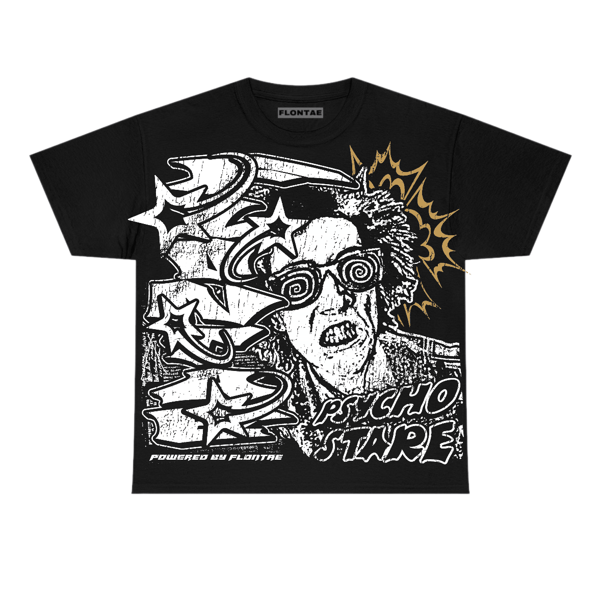 Taxi 12s Flontae T-Shirt Stare Graphic