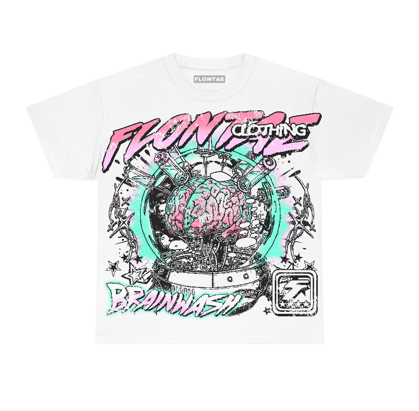 Black Metallic Reimagined 5s Flontae T-Shirt Never Quit Graphic