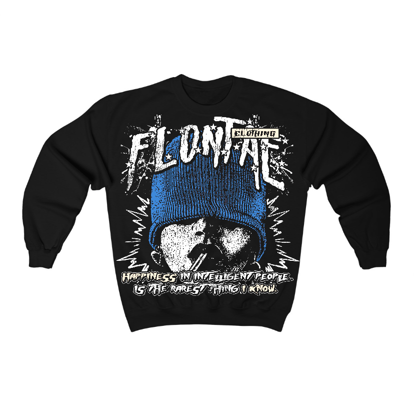 Lucky Shorts 3s Flontae Crewneck Sweatshirt Furious Graphic