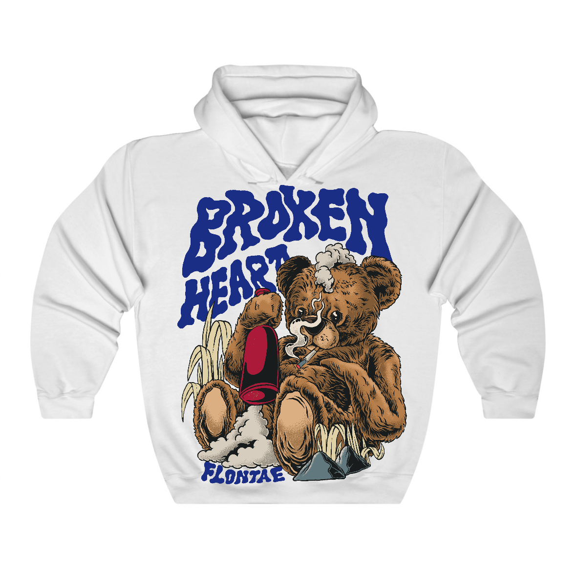 Rare Air 11s Flontae Hoodie Broken Heart Graphic