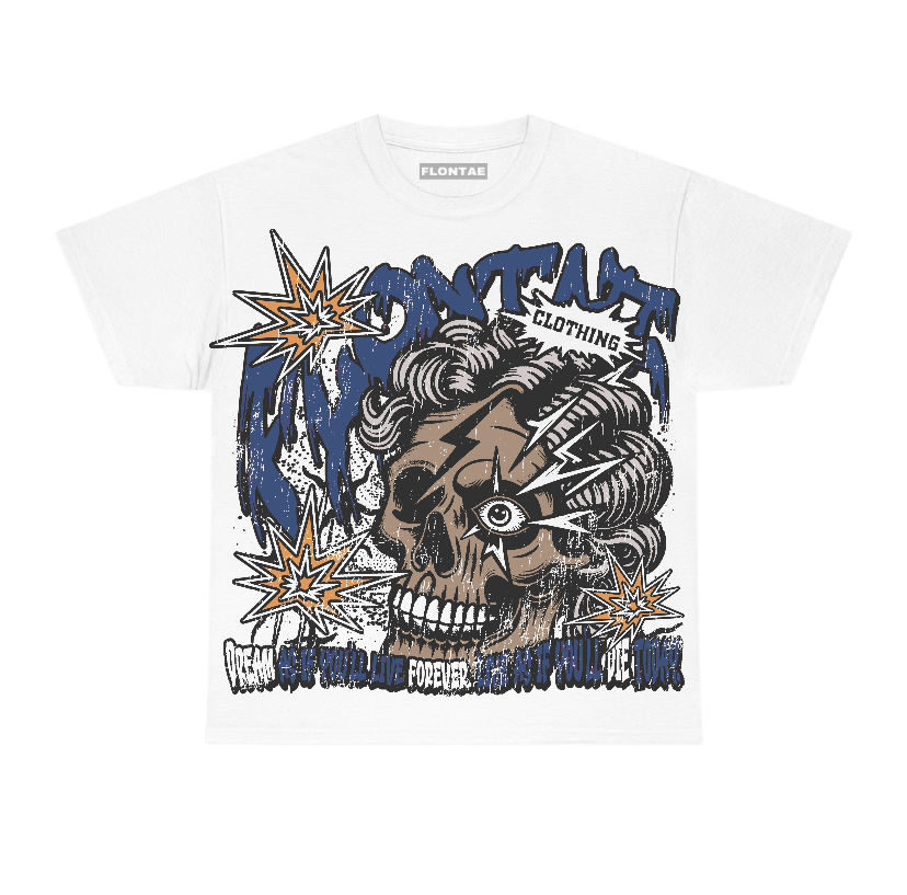 Navy 4s Flontae T-Shirt Dream Graphic