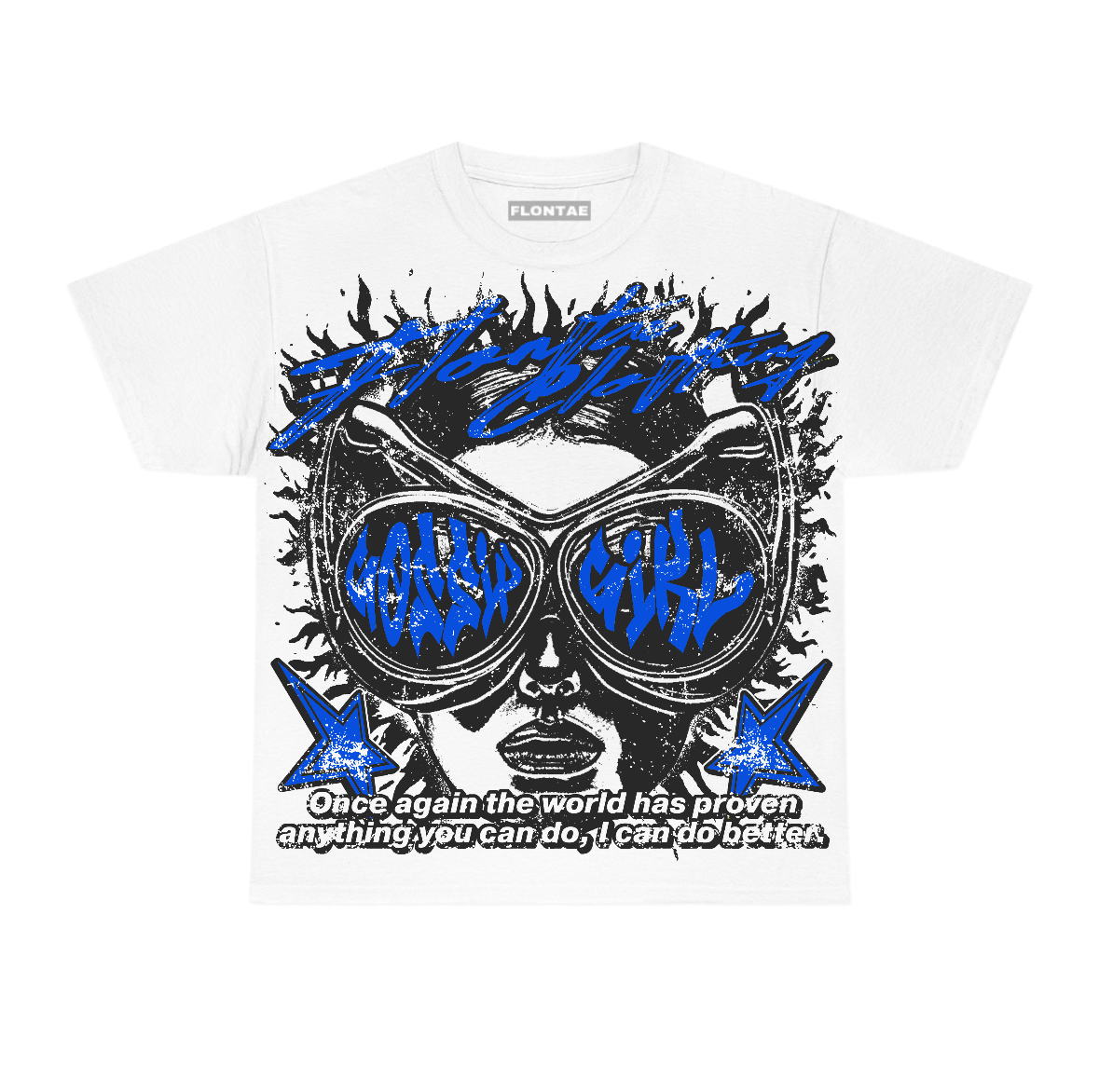 Blueberry 12s Flontae T-Shirt Be Better Graphic