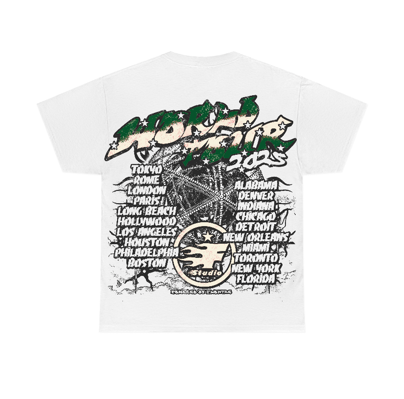 Pine Green 13s Flontae T-Shirt No Victory Graphic