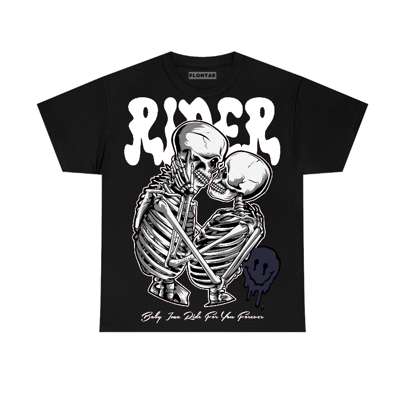 Midnight Navy 1s Flontae T-Shirt Rider Graphic