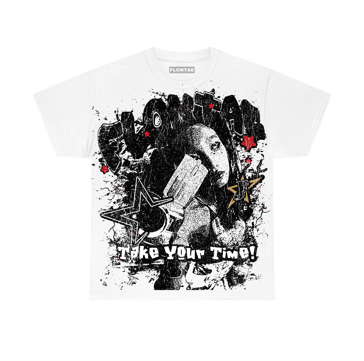 Taxi 12s Flontae T-Shirt Be Patient Graphic