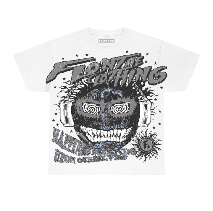 Wolf Grey 5s Flontae T-Shirt Happiness Within Graphic