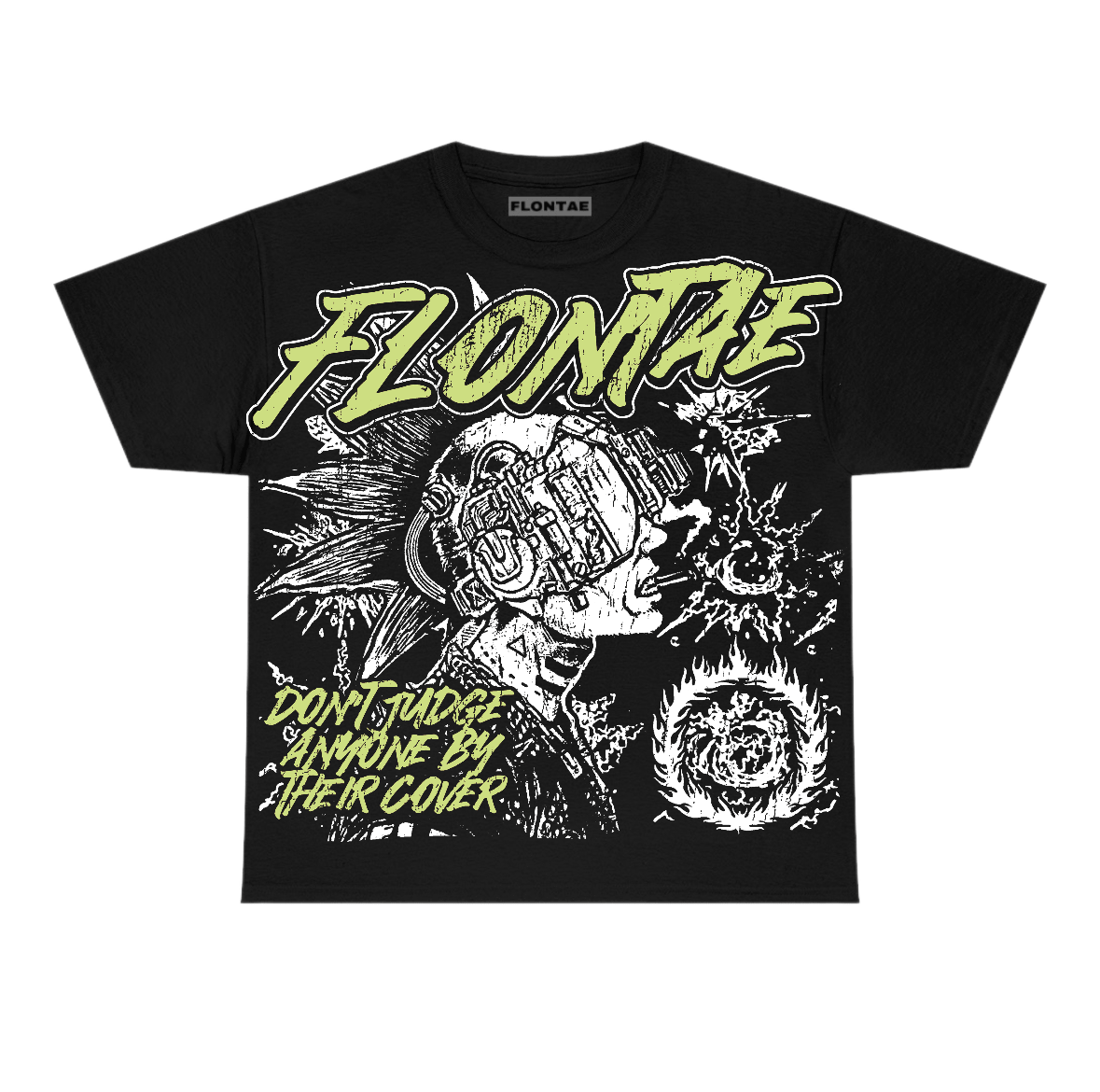 Inner Beast 11s Flontae T-Shirt Don't Judge Graphic
