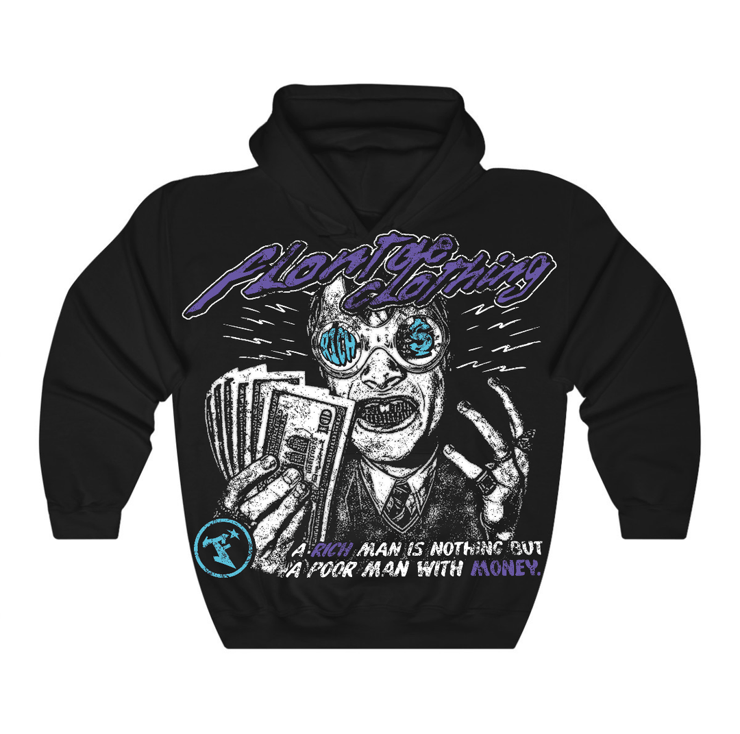 Aqua 8s Flontae Hoodie Not Better Graphic
