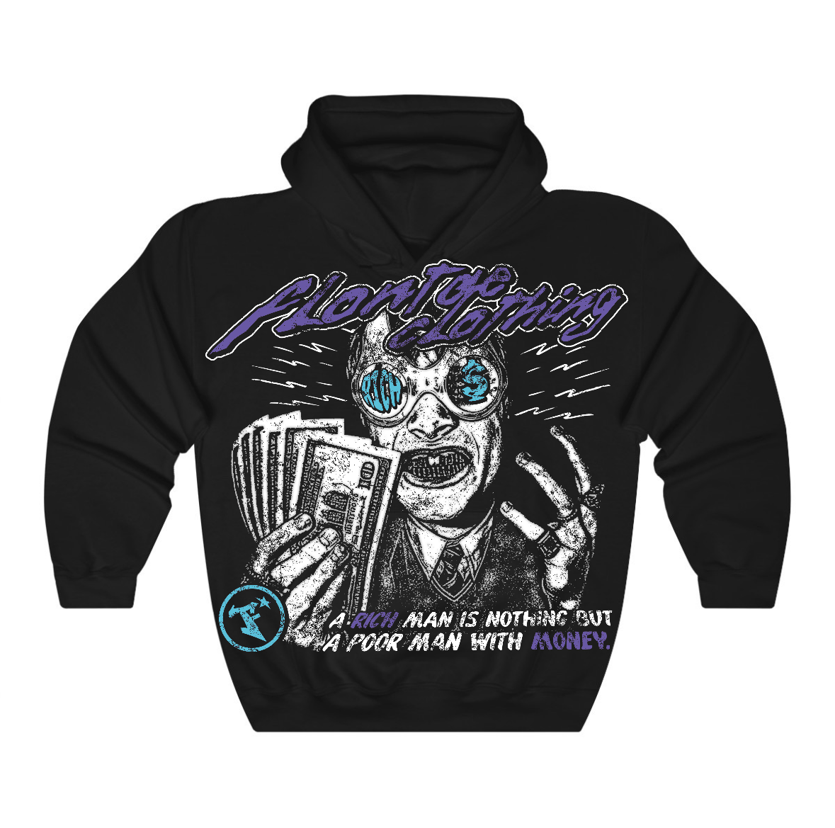 Aqua 8s Flontae Hoodie Not Better Graphic