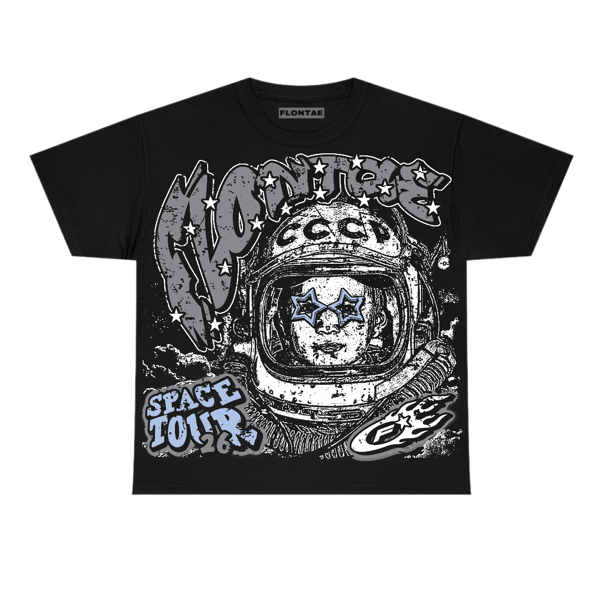 Wolf Grey 5s Flontae T-Shirt Get Around Graphic
