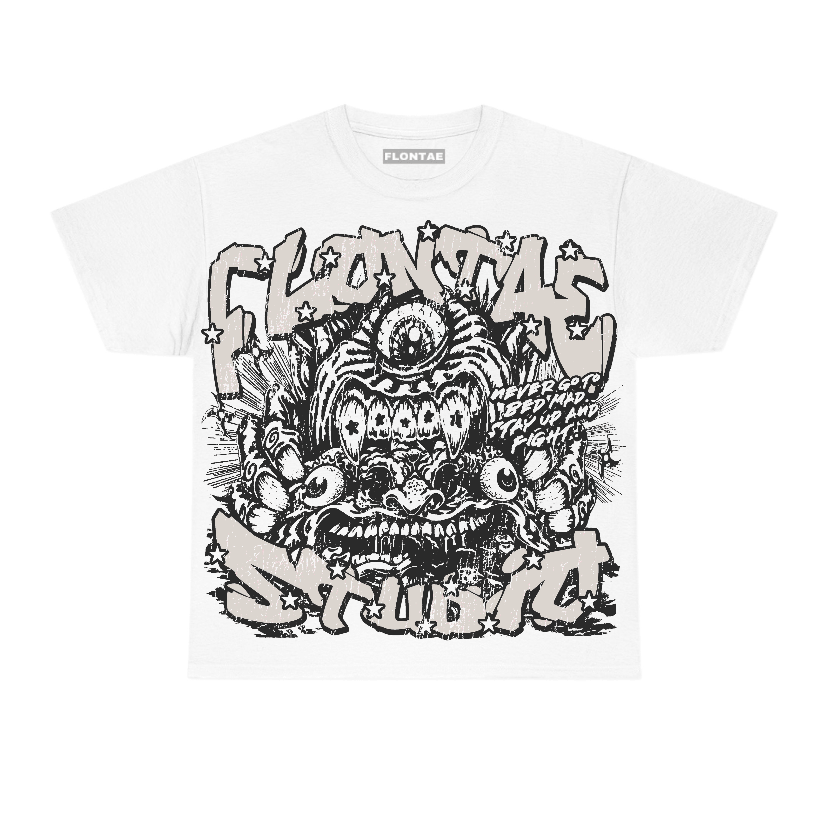White Cement 4s Flontae T-Shirt Self Aware Graphic