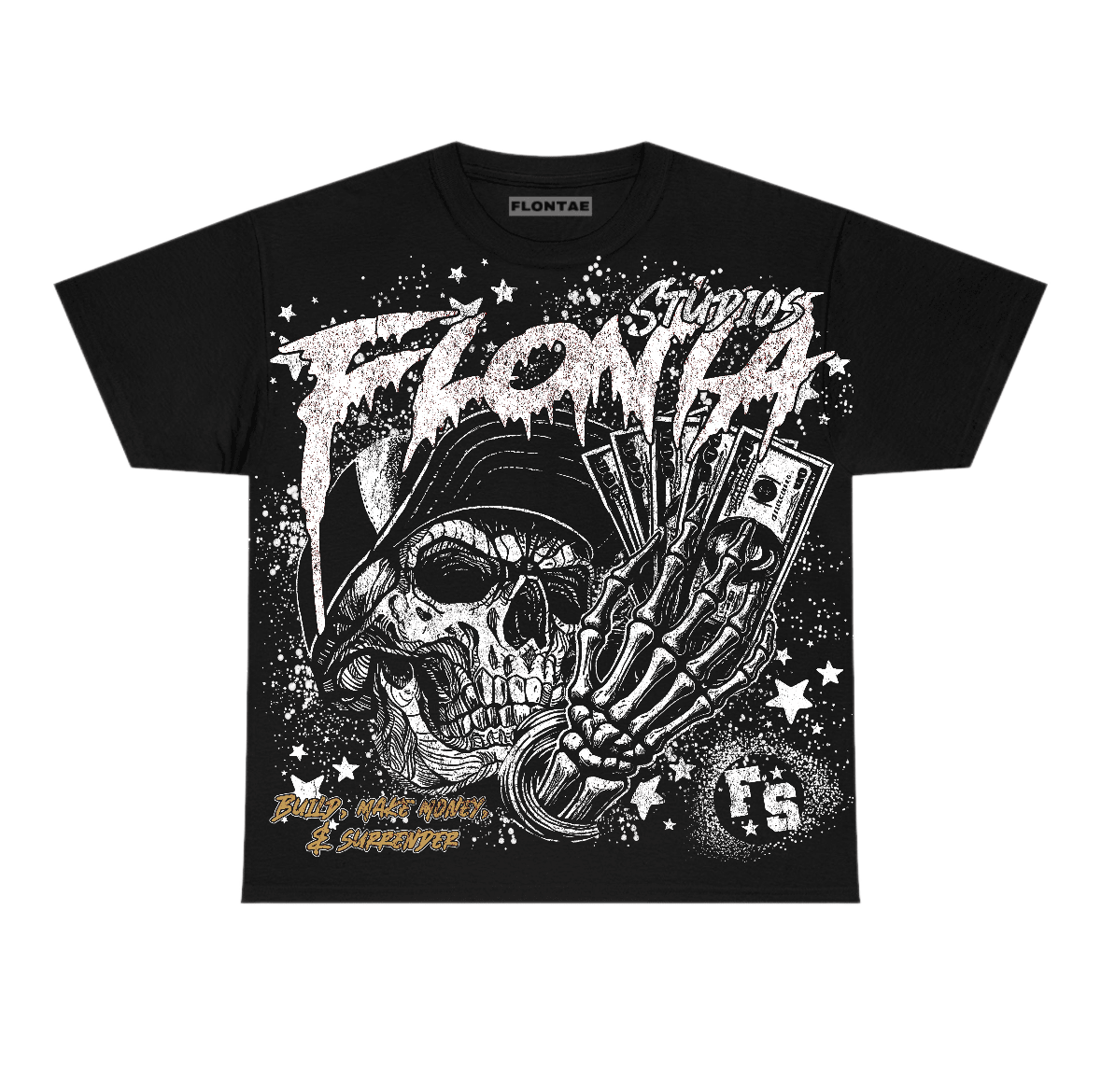 Taxi 12s Flontae T-Shirt Surrender Graphic