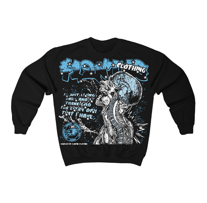 Legend Blue 11s Flontae Crewneck Sweatshirt Not Losing Graphic