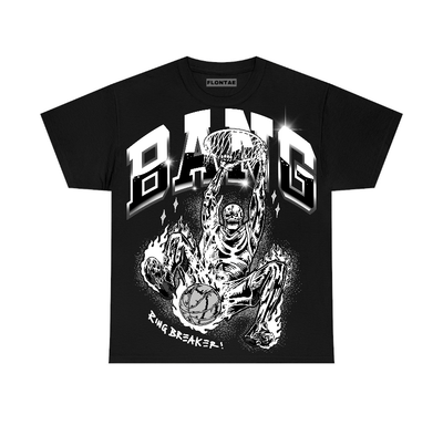 85 Metallic Black 1s Low Flontae T-Shirt Get Up Graphic